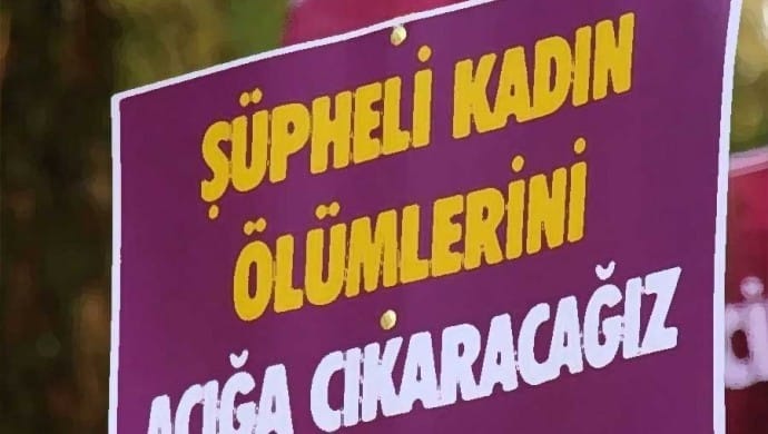 Kadın cinayetine kaza süsü verdi