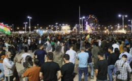 Binlerce kişi, Tişrîn Barajı zaferini kutladı