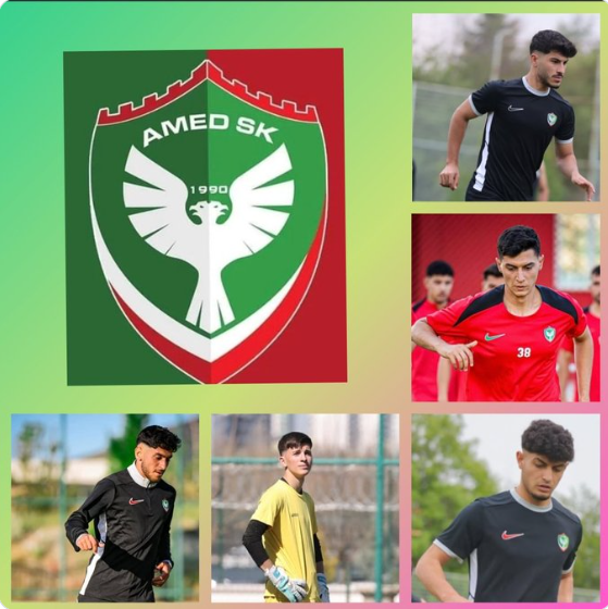 Amedspor alt yapı oyuncuları