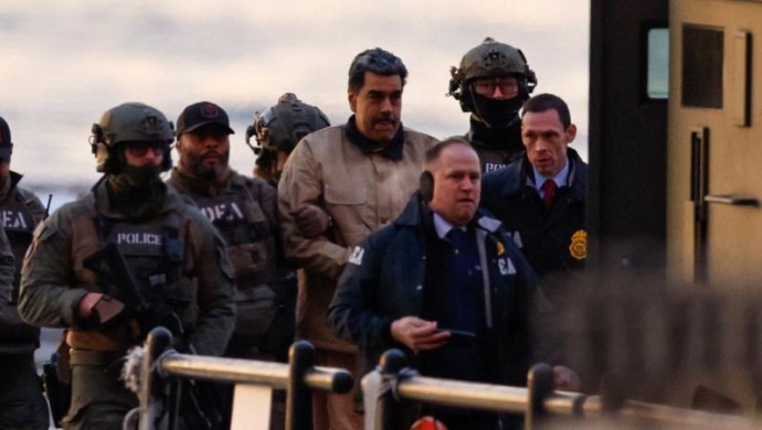 Venezuela Devlet Başkanı Nicolas Maduro ve eşi Cilia Flores,ABD'de mahkemeye çıkarıldı