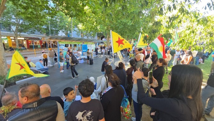 3 kıtada Halep protestoları: Rojava direnişi yalnız değildir