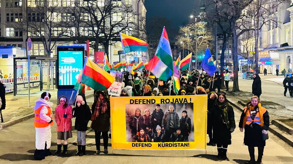 Hamburg Rojava Yürüyüş