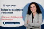 İsviçre’de Başörtüsü Tartışması